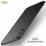 For OPPO Realme X7 Pro MOFI Frosted PC Ultra-thin Hard Case(Black)