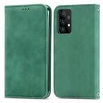 For Samsung Galaxy A72 5G / 4G Retro Skin Feel Business Magnetic Horizontal Flip Leather Case with Holder & Card Slots & Wallet & Photo Frame(Green)