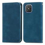 For Huawei Nova 8 SE Retro Skin Feel Business Magnetic Horizontal Flip Leather Case with Holder & Card Slots & Wallet & Photo Frame(Blue)