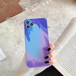 For iPhone 12 Watercolor TPU Soft Shockproof Protective Case(Winter Snow)