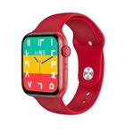 Y60 1.69 inch Color Screen Smart Watch IP67 Waterproof,Support Temperature Monitoring/Bluetooth Call/Heart Rate Monitoring/Blood Pressure Monitoring/Blood Oxygen Monitoring/Sleep Monitoring(Red)