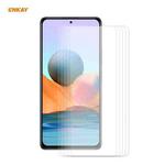 For Redmi Note 10 Pro / Note 10 Pro Max 5 PCS ENKAY Hat-Prince 0.26mm 9H 2.5D Curved Edge Tempered Glass Film