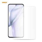 For Huawei P50 10 PCS ENKAY Hat-Prince 0.26mm 9H 2.5D Curved Edge Tempered Glass Film