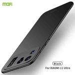For Xiaomi Mi 11 Ultra MOFI Frosted PC Ultra-thin Hard Case(Black)