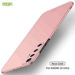 For Xiaomi Mi 10 Ultra MOFI Frosted PC Ultra-thin Hard Case(Rose Gold)