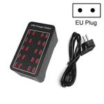 100W 20 USB Ports Fast Charger Station Smart Charger, AC 110-240V, Plug Size:EU Plug