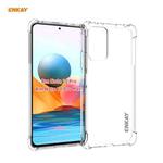 For Redmi Note 10 Pro / Note 10 Pro Max Hat-Prince ENKAY Clear TPU Soft Anti-slip Cover Shockproof Case