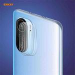 For Xiaomi Poco F3 5 PCS Hat-Prince ENKAY 0.2mm 9H 2.15D Round Edge Rear Camera Lens Tempered Glass Film Protector