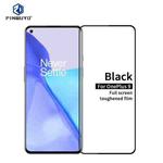 For OnePlus 9 (Asia-Pacific Version) PINWUYO 9H 2.5D Full Screen Tempered Glass Film(Black)