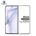 For Huawei P50 PINWUYO 9H 3D Curved Full Screen Explosion-proof Tempered Glass Film(Black)