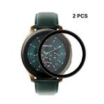 2 PCS For OnePlus Watch ES ENKAY Hat-Prince 3D Full Screen Soft PC Edge + PMMA HD Screen Protector Film