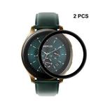 2pcs For OnePlus Watch ENKAY Hat-Prince 3D Full Screen Soft PC Edge + PMMA HD Screen Protector Film