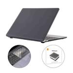 ENKAY for Huawei MateBook 13 Core Edition US Version 2 in 1 Crystal Protective Case with TPU Keyboard Film(Black)