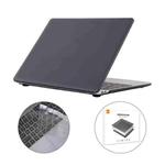ENKAY for Huawei MateBook X US Version 2 in 1 Crystal Protective Case with TPU Keyboard Film(Black)