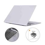 ENKAY for Huawei MateBook D 15  / Honor MagicBook 15 US Version 2 in 1 Crystal Protective Case with TPU Keyboard Film(Transparent)
