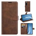 For Xiaomi Mi 10S Retro Calf Pattern Buckle Horizontal Flip Leather Case with Holder & Card Slots & Wallet(Dark Brown)