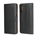 Horizontal Flip Leather Case for Galaxy A7 (2018) / A750, with Magnetic Buckle & Holder & Card Slots & Wallet(Black)