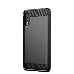 For Sony Xperia ACE ll MOFI Gentleness Series Brushed Texture Carbon Fiber Soft TPU Case(Black)