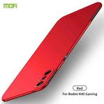 For Xiaomi Redmi K40 Gaming MOFI Frosted PC Ultra-thin Hard Case(Red)