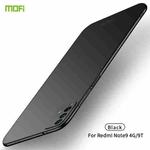 For Xiaomi Redmi 9T / Note9 4G / 9 Power MOFI Frosted PC Ultra-thin Hard Case(Black)