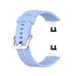 For Huawei Watch Fit TIA-B09 Silicone Watch Band(chrysanthemum blue)