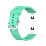 For Huawei Watch Fit TIA-B09 Silicone Watch Band(teal color)