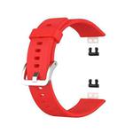 For Huawei Watch Fit TIA-B09 Silicone Watch Band(red)