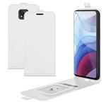 For Motorola Moto G Power 2021 R64 Texture Single Vertical Flip Leather Protective Case with Card Slots & Photo Frame(White)