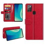 For ZTE Blade A7s 2020 R64 Texture Single Horizontal Flip Protective Case with Holder & Card Slots & Wallet& Photo Frame(Red)