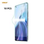 For Xiaomi Mi 11 Ultra 10 PCS ENKAY Hat-Prince Full Glue Full Coverage Screen Protector Explosion-proof Hydrogel Film