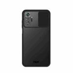 For Xiaomi Redmi Note 10 Pro / Note 10 Pro Max MOFI Xing Dun Series Translucent Frosted PC + TPU Privacy Anti-glare Shockproof All-inclusive Protective Case(Black)