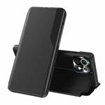 For Xiaomi Mi 11 Lite Attraction Flip Holder Leather Phone Case(Black)