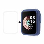 For Redmi Watch ENKAY Hat-Prince 2 in 1 Protective TPU Soft Case + Soft Hydrogel Film(Dark Blue)