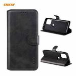 For Motorola Moto G100 / Edge S ENKAY Hat-Prince Horizontal Flip PU Leather Case with Holder & Card Slots & Wallet(Black)