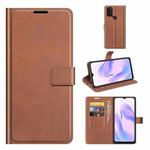 For Blackview A70 Retro Calf Pattern Buckle Horizontal Flip Leather Case with Holder & Card Slots & Wallet(Light Brown)