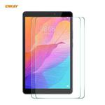 2 PCS ENKAY Hat-Prince 0.33mm 9H Surface Hardness 2.5D Explosion-proof Tempered Glass Protector Film for Huawei MatePad T 8 / Honor Tablet X7