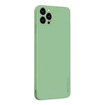 For iPhone 12 Pro Max PINWUYO Touching Series Liquid Silicone TPU Shockproof Case(Green)