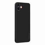 For iPhone 12 mini PINWUYO Touching Series Liquid Silicone TPU Shockproof Case(Black)