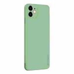 For iPhone 12 mini PINWUYO Touching Series Liquid Silicone TPU Shockproof Case(Green)