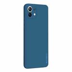 For Xiaomi Mi 11 PINWUYO Touching Series Liquid Silicone TPU Shockproof Case(Blue)