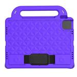 For iPad Pro 11 2018 Diamond Series EVA Anti-Fall Shockproof Sleeve Protective Shell Case with Holder & Strap(Purple)