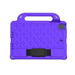 For iPad mini 2019 / mini 5 Diamond Series EVA Anti-Fall Shockproof Sleeve Protective Shell Case with Holder & Strap(Purple)