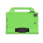 For iPad mini 2019 / mini 5 Diamond Series EVA Anti-Fall Shockproof Sleeve Protective Shell Case with Holder & Strap(Green)