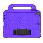 Diamond Series EVA Anti-Fall Shockproof Sleeve Protective Shell Case with Holder & Strap For iPad Air / Air 2 / Pro 9.7 / 9.7 2017/ 2018(Purple)
