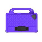 For Huawei MediaPad T8 8.0 inch Diamond Series EVA Portable Flat Anti Falling Sleeve Protective Shell With Bracket / Strap(Purple)