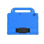 For Huawei MediaPad T3 10 9.6 inch Diamond Series EVA  Anti-Fall Shockproof Sleeve Protective Shell Case with Holder & Strap(Blue)