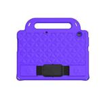 For Huawei MediaPad T3 10 9.6 inch Diamond Series EVA  Anti-Fall Shockproof Sleeve Protective Shell Case with Holder & Strap(Purple)
