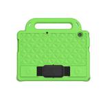 For Huawei MediaPad T3 10 9.6 inch Diamond Series EVA  Anti-Fall Shockproof Sleeve Protective Shell Case with Holder & Strap(Green)
