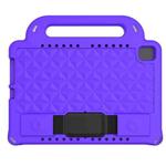 For Huawei MediaPad M6 10.8 Diamond Series EVA Anti-Fall Shockproof Sleeve Protective Shell Case with Holder & Strap(Purple)