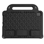 For Huawei MediaPad M5 10 10.8 inch Diamond Series EVA Anti-Fall Shockproof Sleeve Protective Shell Case with Holder & Strap(Black)